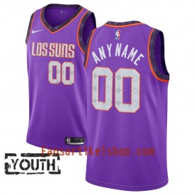 Phoenix Suns Trikot Benutzerdefinierte 2018-19 Nike City Edition Lila Swingman - Kinder